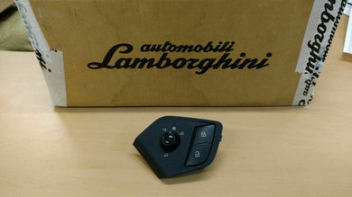 LAMBORGHINI AVENTADOR DOOR MIRROR CONTROL SWITCH PANEL OEM 470959565A 471837239