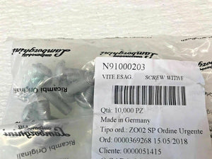 LAMBORGHINI AVENTADOR GALLARDO HEXALOBULAR SOCKET SCREW M8x25 OEM N91000203