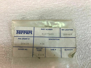 FERRARI 512 TR M TESTAROSSA PIN OEM NEW 61577600