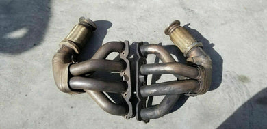 FERRARI 458 ITALIA EXHAUST HEADER MANIFOLD LEFT AND RIGHT SET OEM 264391 264390