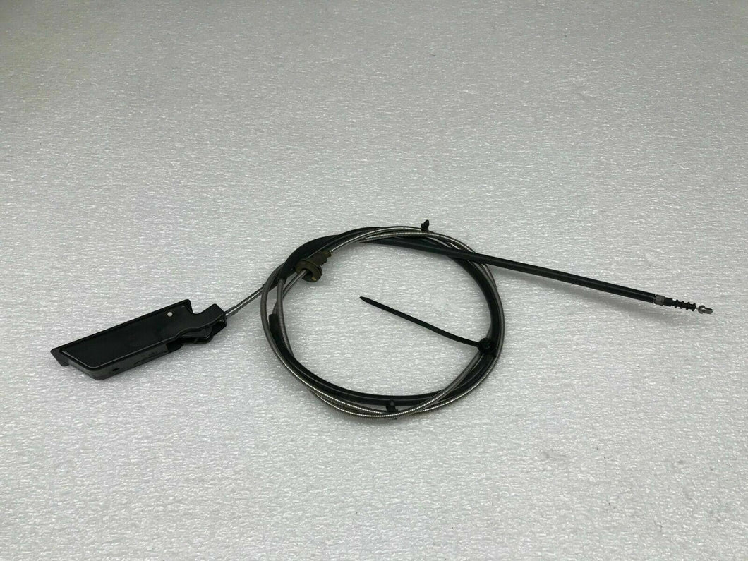 FERRARI 488 GTB REAR ENGINE LID OPENING RELEASE HANDLE WITH CABLE OEM 80176200