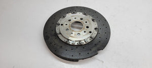 FERRARI 458 ITALIA SPIDER REAR CARBON CERAMIC BRAKE DISC CCB OEM 271714 DAMAGED