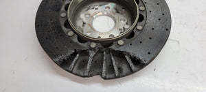 FERRARI 458 ITALIA SPIDER REAR CARBON CERAMIC BRAKE DISC CCB OEM 271714 DAMAGED